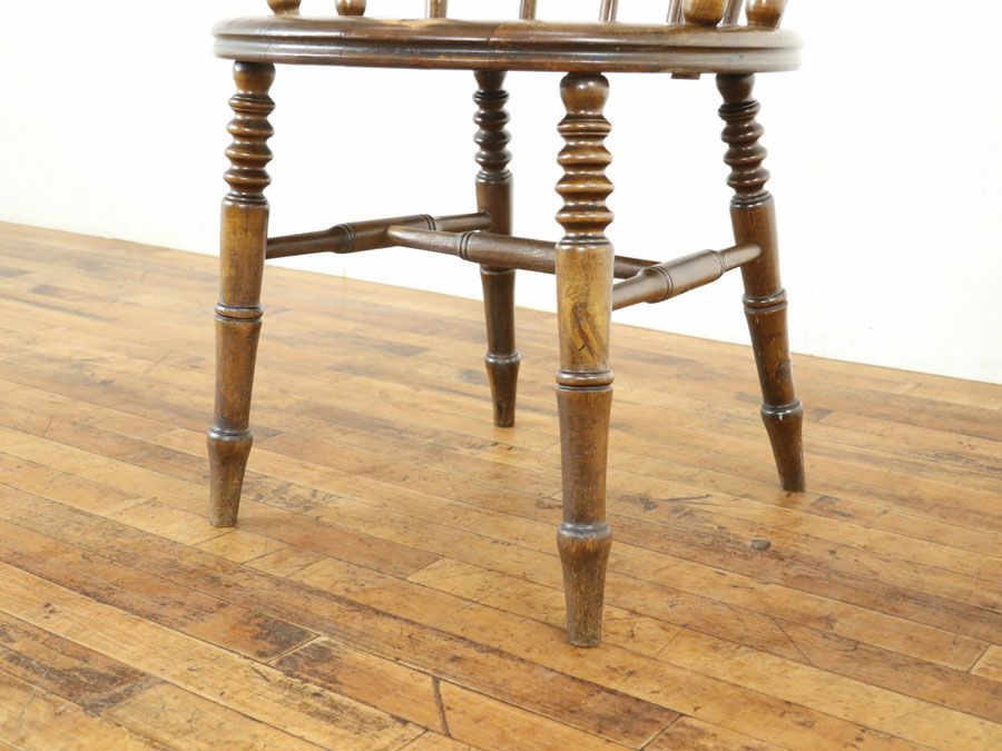 アンティークアイベックスアームチェア 80084a