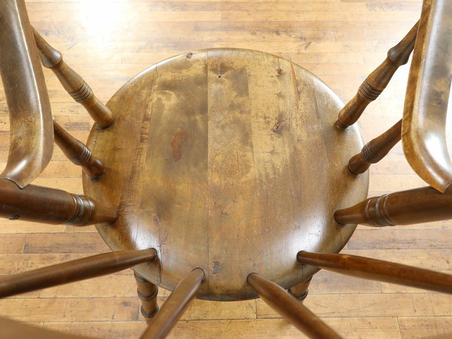 アンティークアイベックスアームチェア 80084a