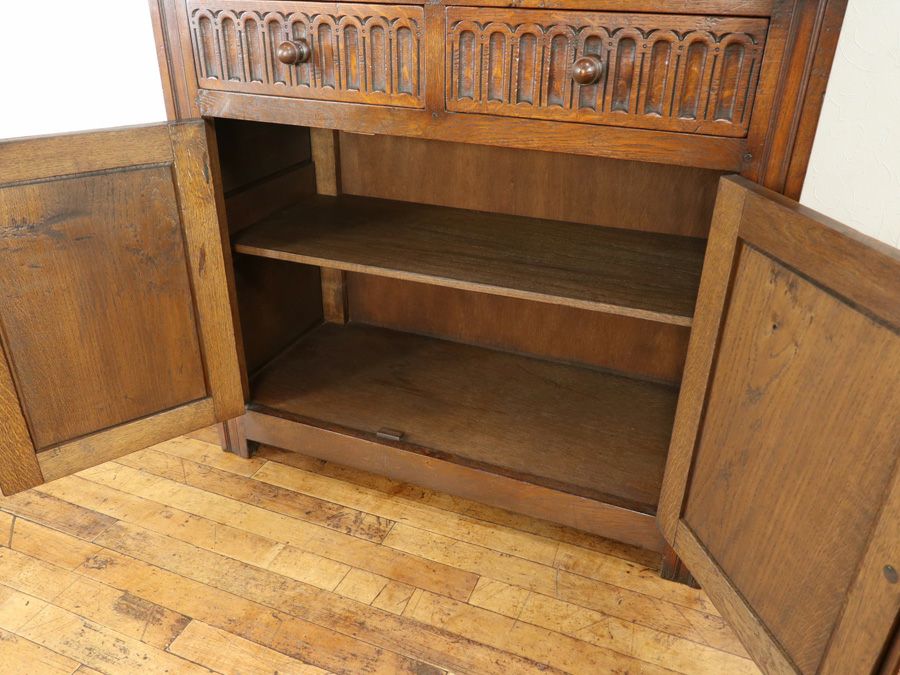 イギリスアンティーク家具カップボード 80063