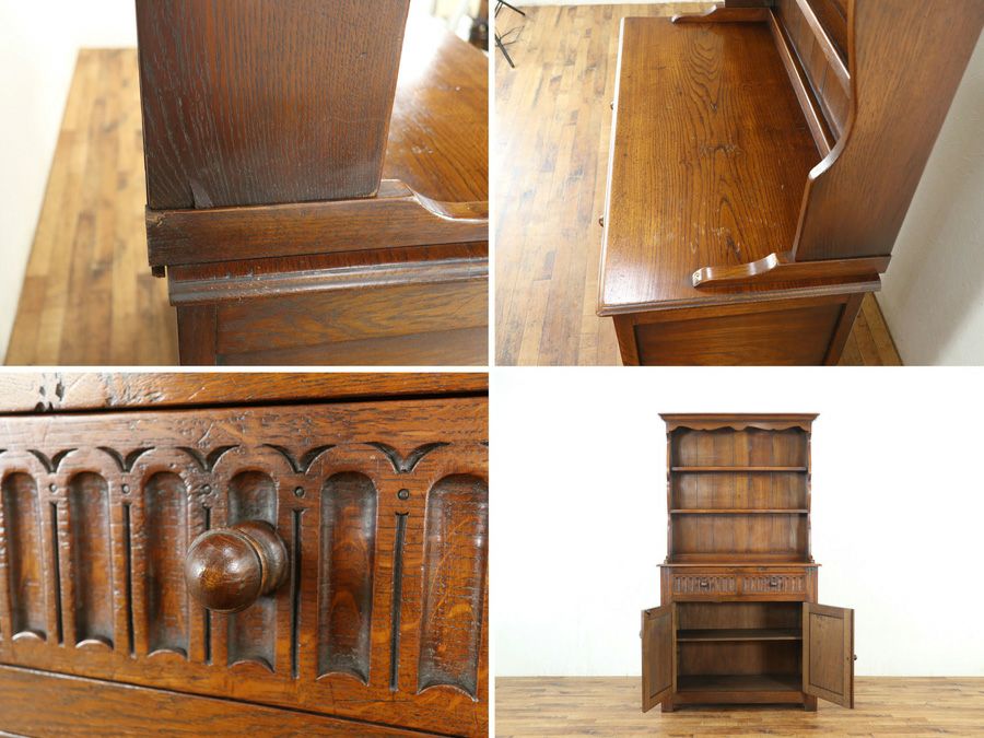 イギリスアンティーク家具カップボード 80063