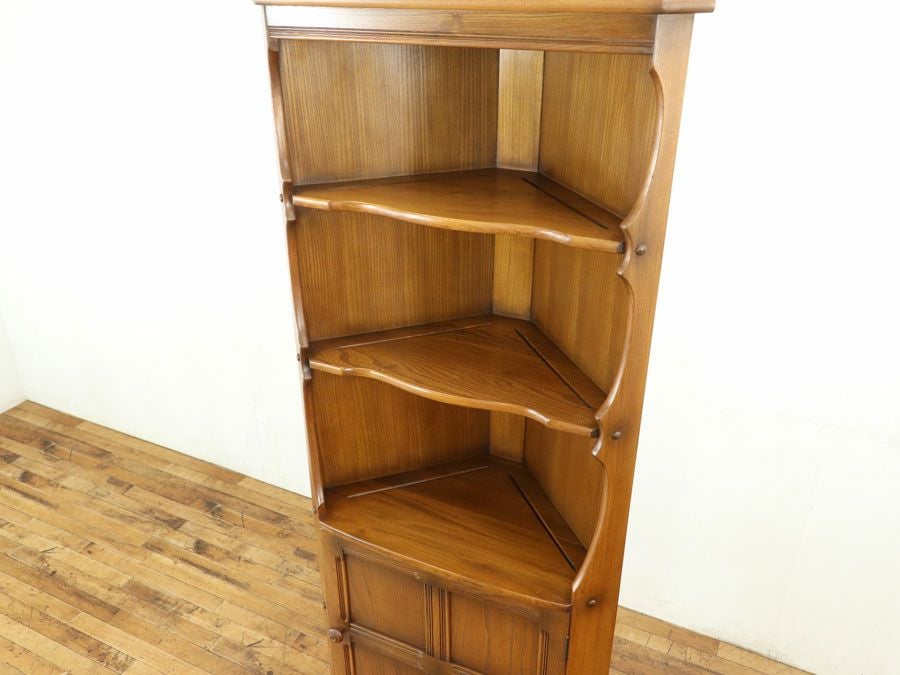 アンティーク コーナーキャビネット 80160