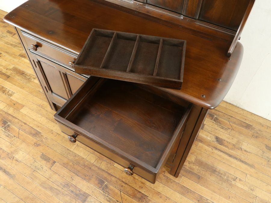 アンティーク アーコールカップボード 80136