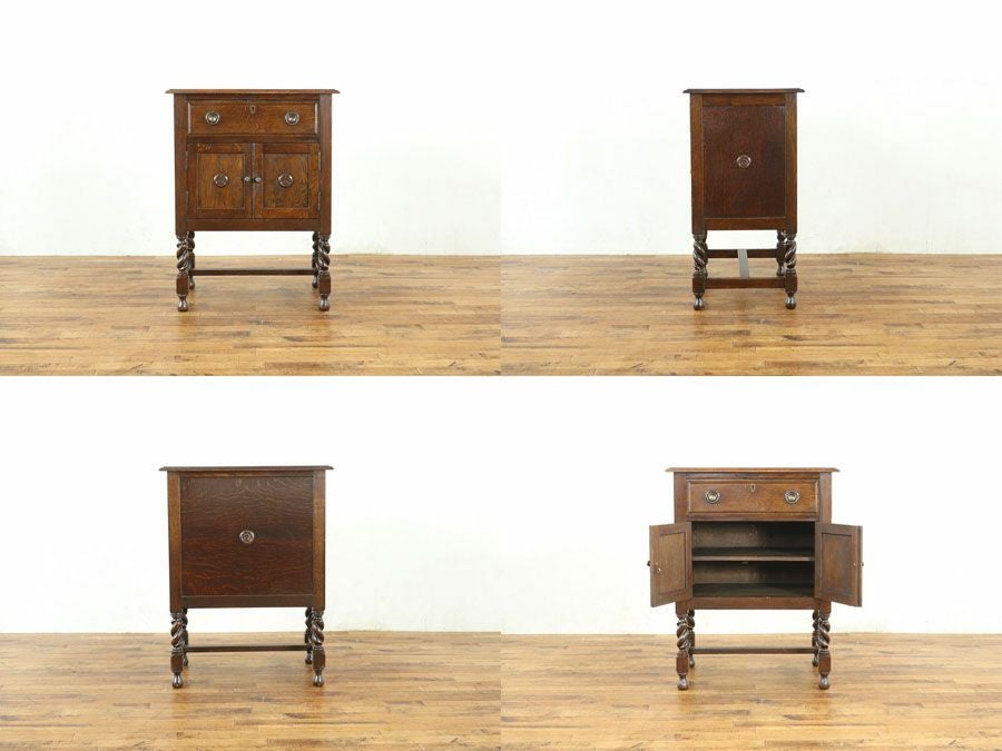 アンティーク家具 サイドキャビネット 80034