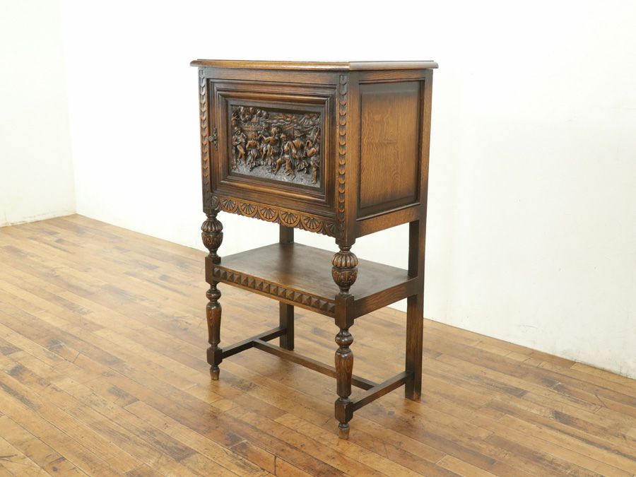 アンティーク家具 サイドキャビネット 65326