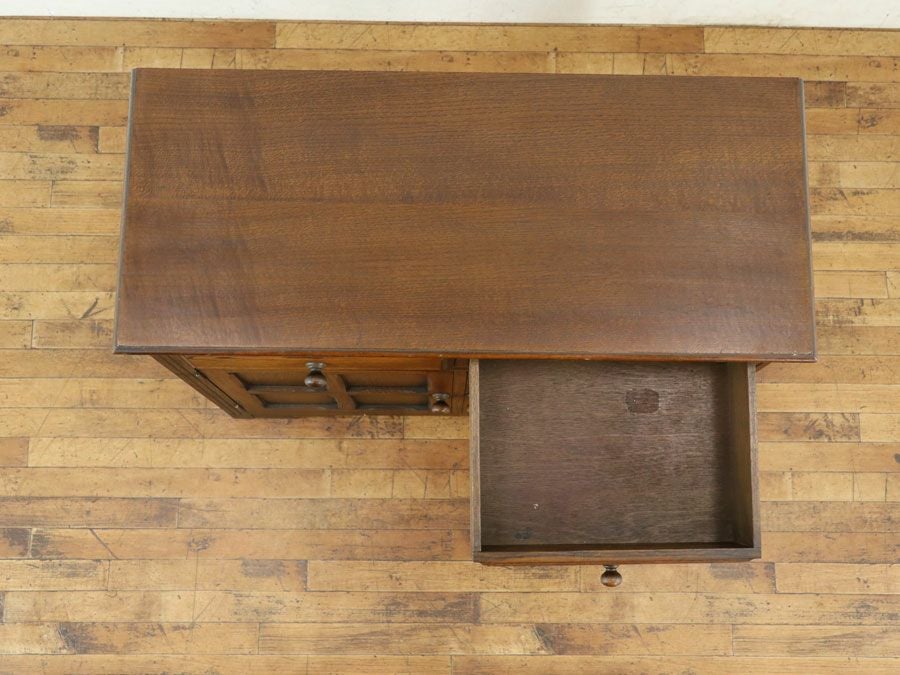 天板再塗装済み キャビネット 80138b