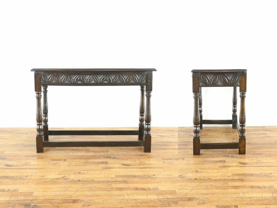 アンティーク家具 サイドテーブル 80163