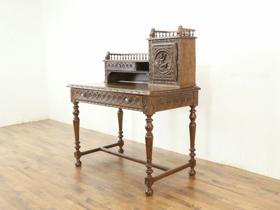 アンティーク家具 デスク 65273