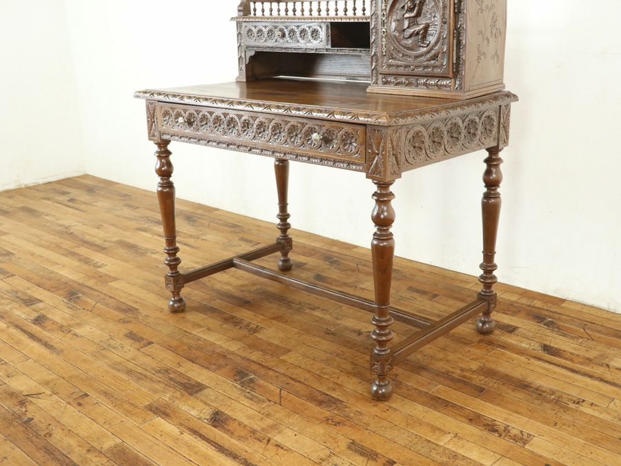 アンティーク家具 デスク 65273