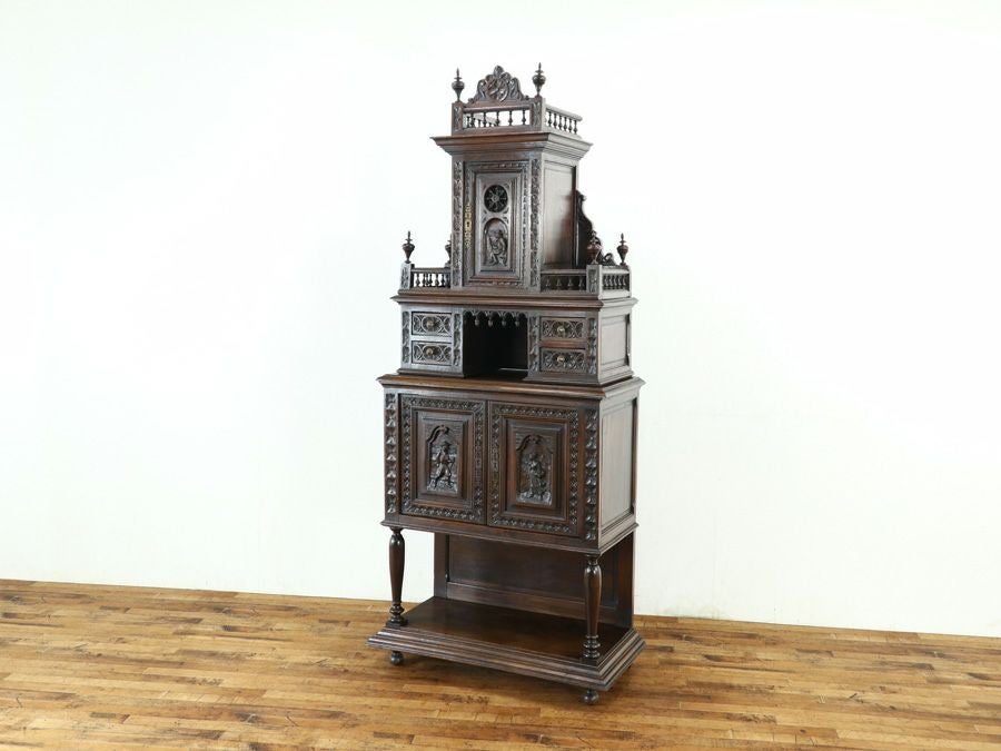 アンティーク家具 キャビネット 65235