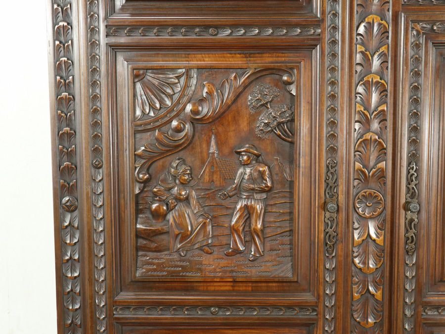 アンティーク家具 キャビネット 65313