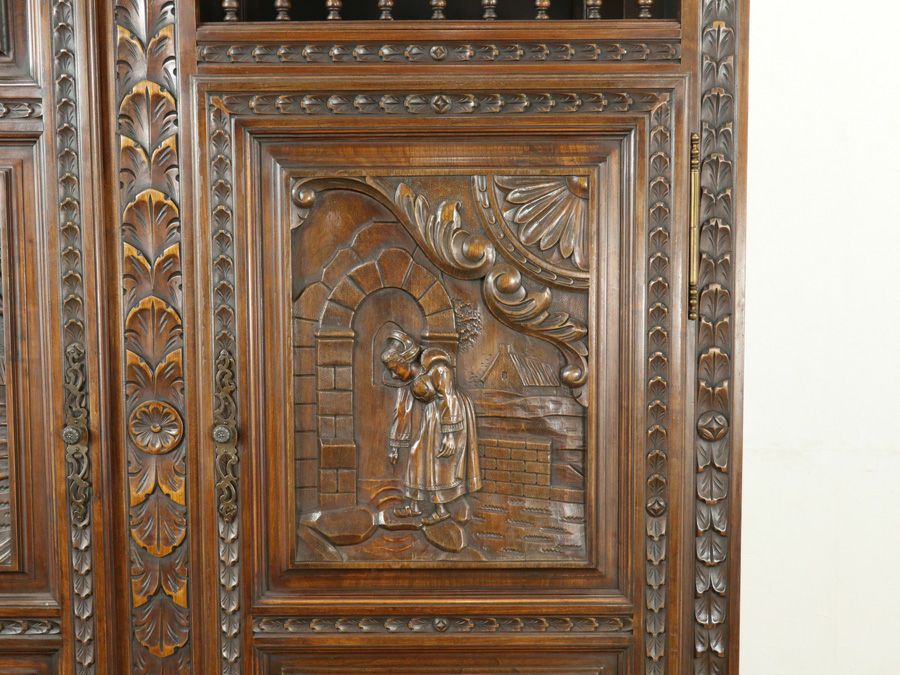 アンティーク家具 キャビネット 65313