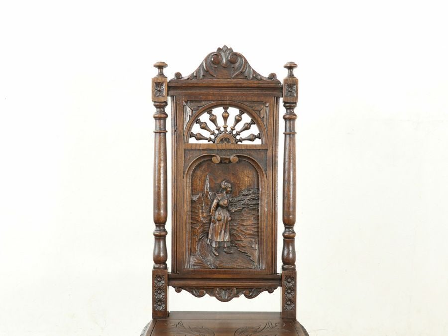 アンティーク チェア 65259b