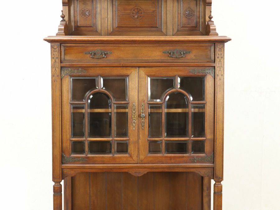 アンティーク家具 キャビネット 65195