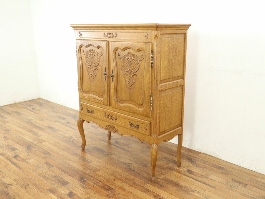 アンティーク家具 キャビネット 65296