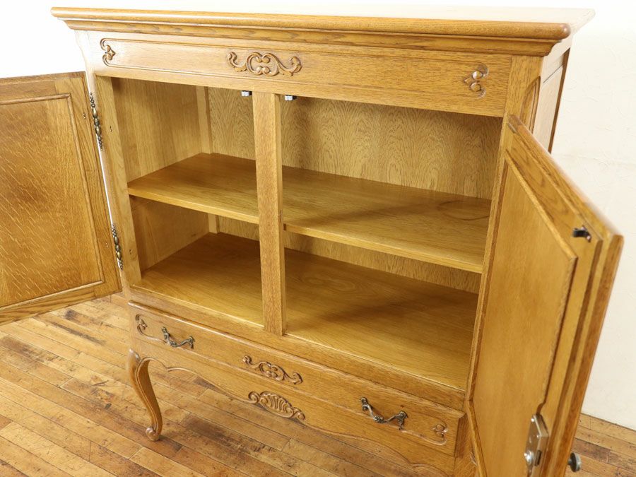 アンティーク家具 キャビネット 65296