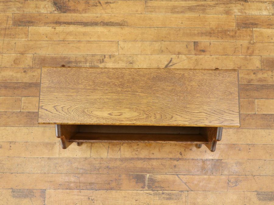 アンティーク家具 マガジンラック 65237e