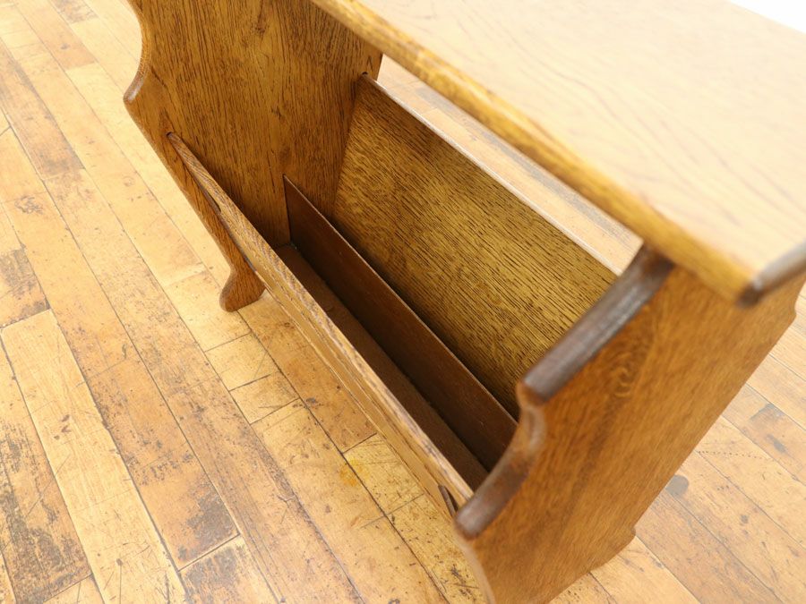 アンティーク家具 マガジンラック 65237e
