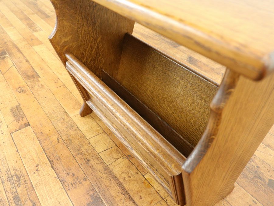 アンティーク家具 マガジンラック 65263e