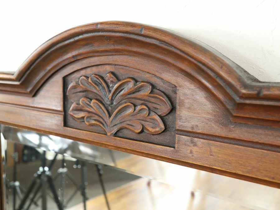 アンティーク オーバーマントルミラー 65315