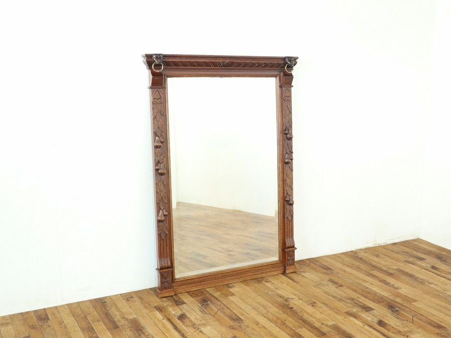 アンティーク家具 オーバーマントルミラー 65260