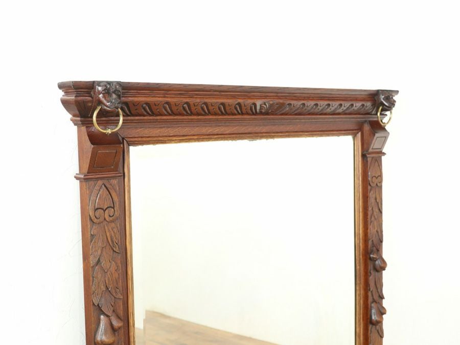 アンティーク家具 オーバーマントルミラー 65260