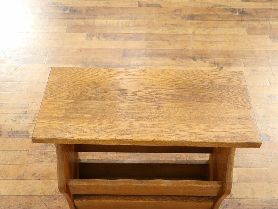 アンティーク家具 マガジンラック 65263c