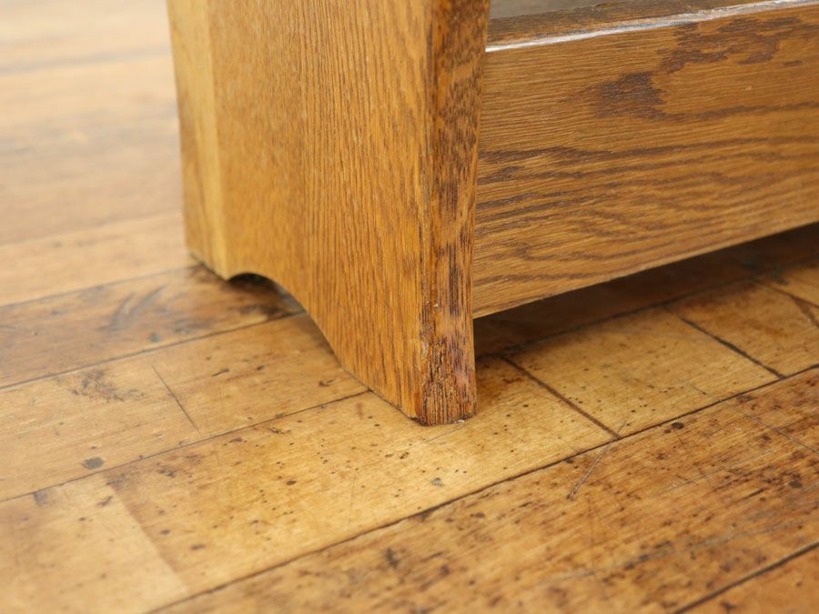 アンティーク家具 マガジンラック 65263c