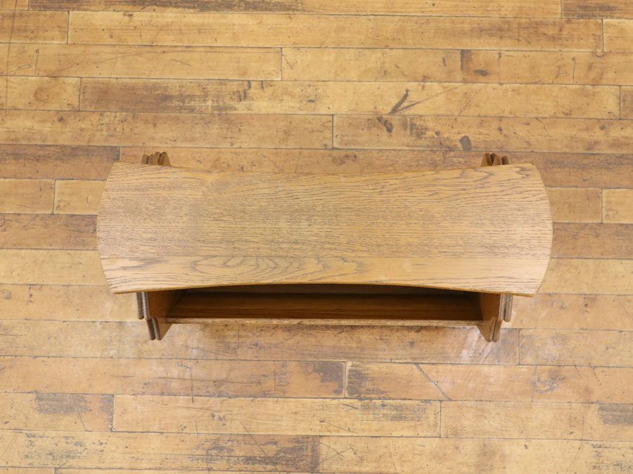 アンティーク家具 マガジンラック 65237a