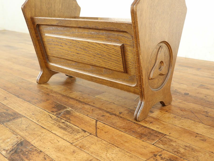 アンティーク家具 マガジンラック 65237a