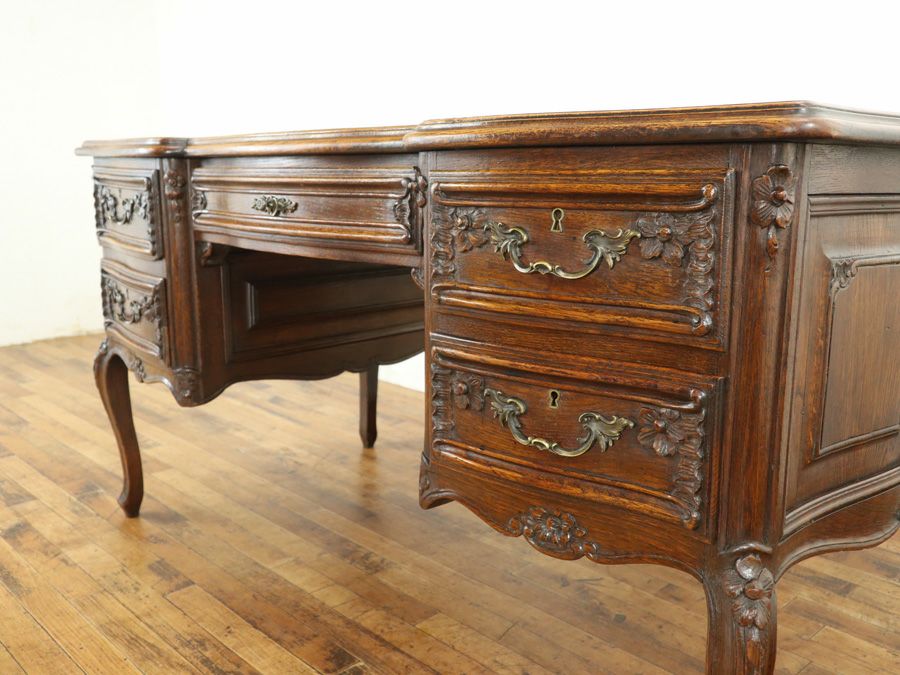 アンティーク家具 デスク 65236