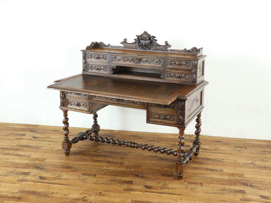 アンティーク家具 デスク 65292a