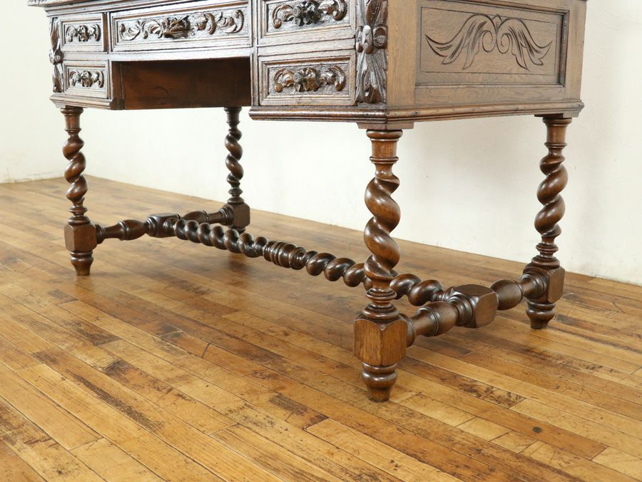 アンティーク家具 デスク 65292a