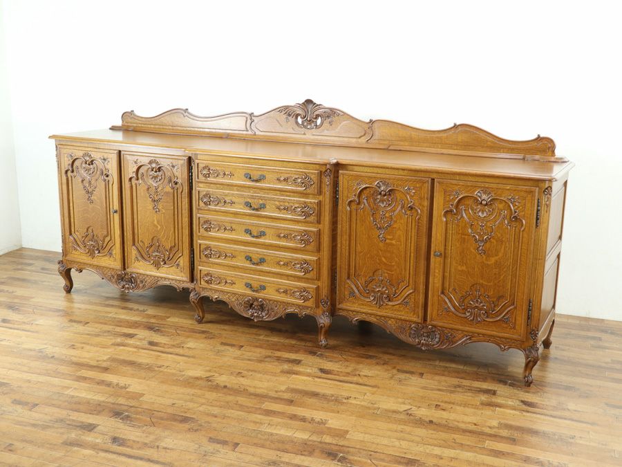 アンティーク家具 ダイニング9点セット 65319