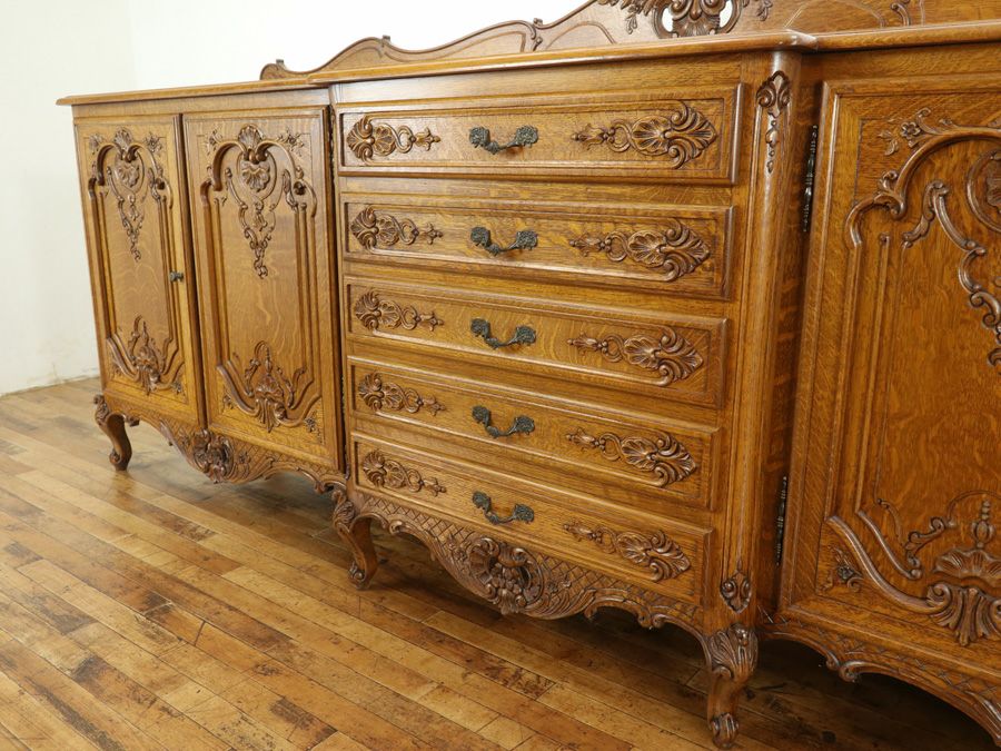 アンティーク家具 ダイニング9点セット 65319