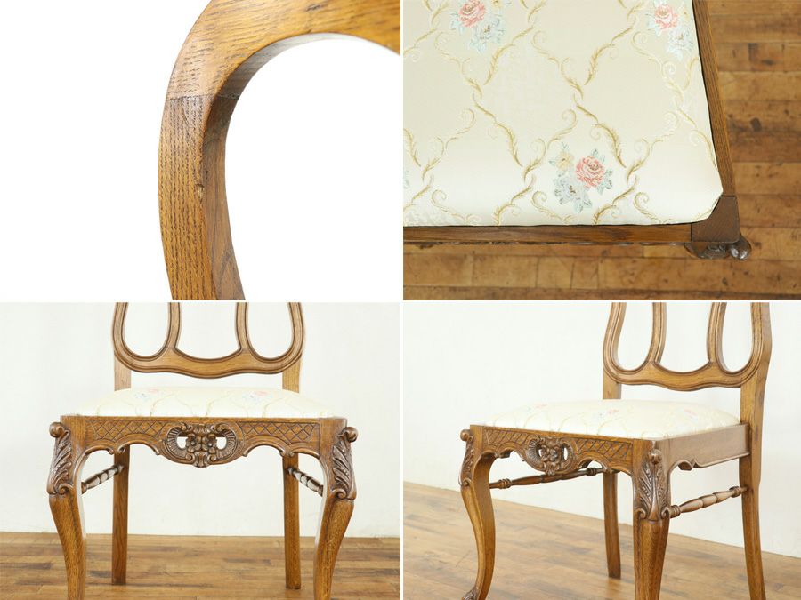 アンティーク家具 ダイニング9点セット 65319