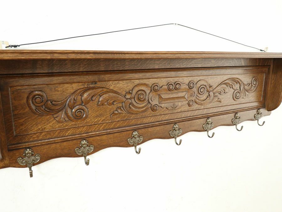 アンティーク家具 ウォールハンガー 65298b