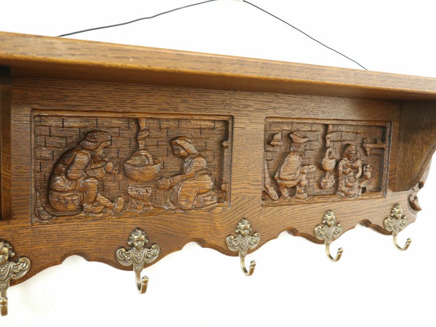 アンティーク家具 ウォールハンガー 65252