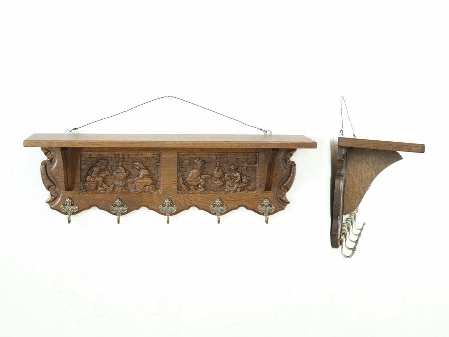 アンティーク家具 ウォールハンガー 65252