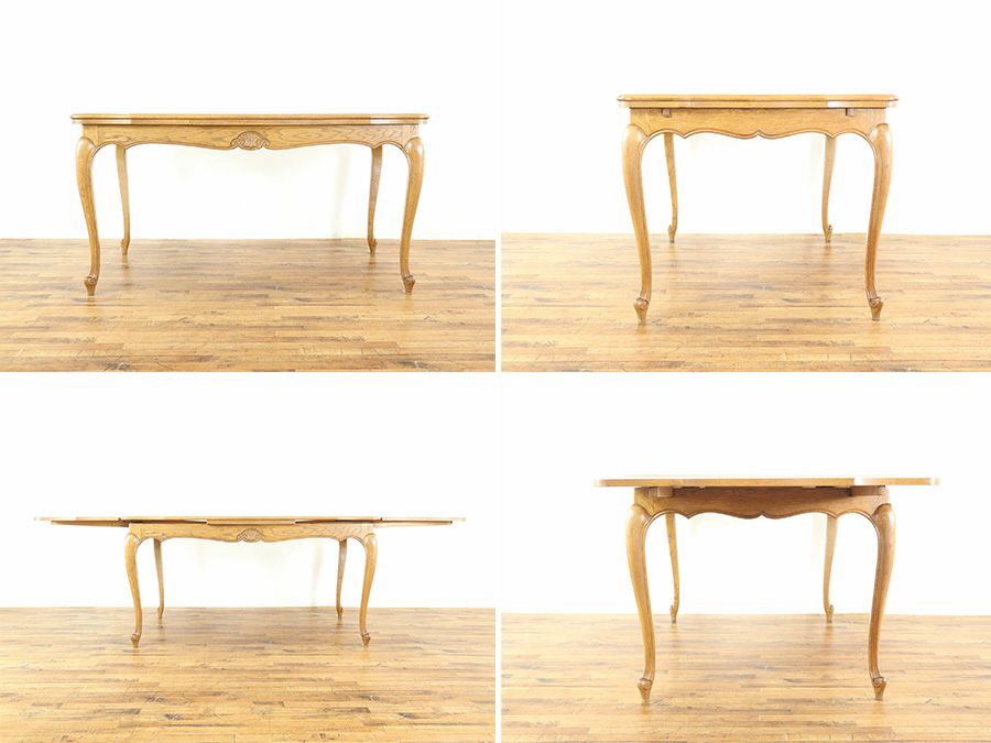 アンティークテーブル・チェア4脚セット 65264