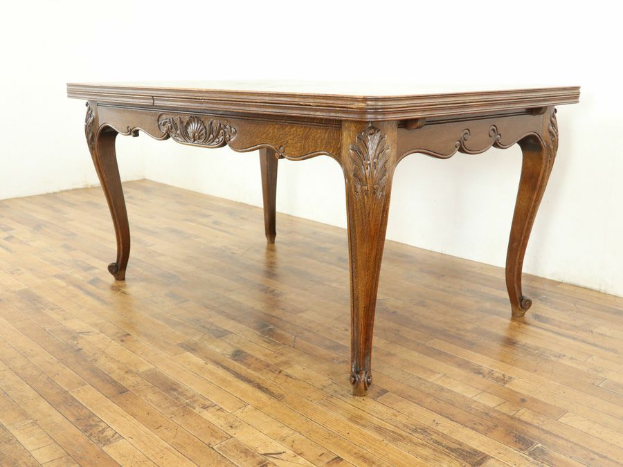 アンティークテーブル・チェア6脚セット 65206