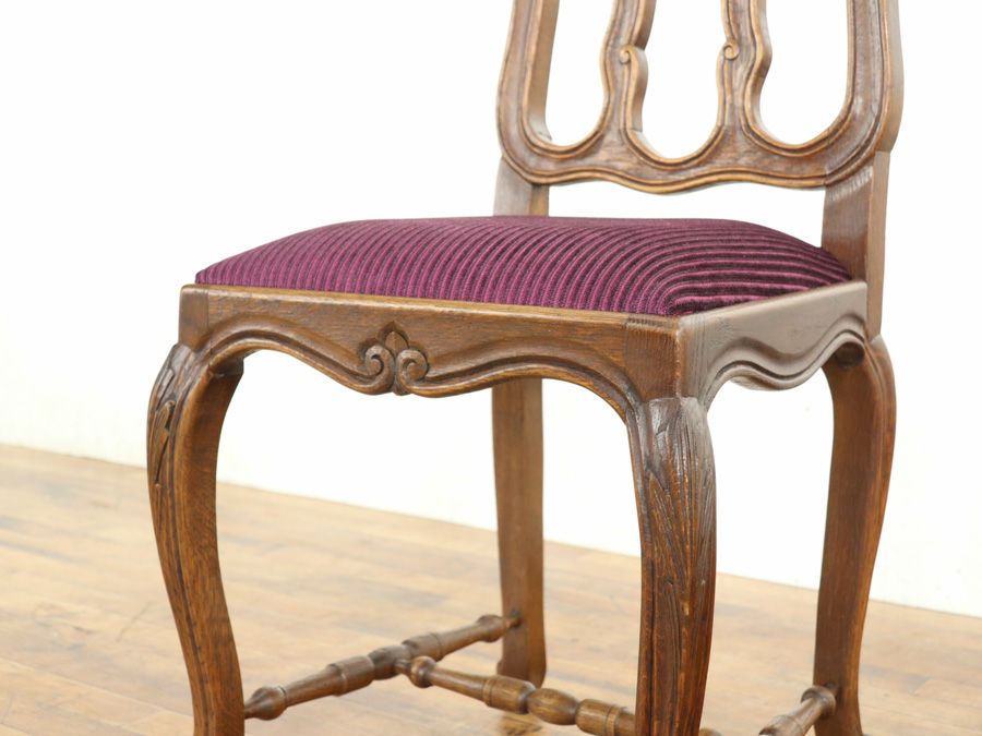 アンティークテーブル・チェア6脚セット 65206