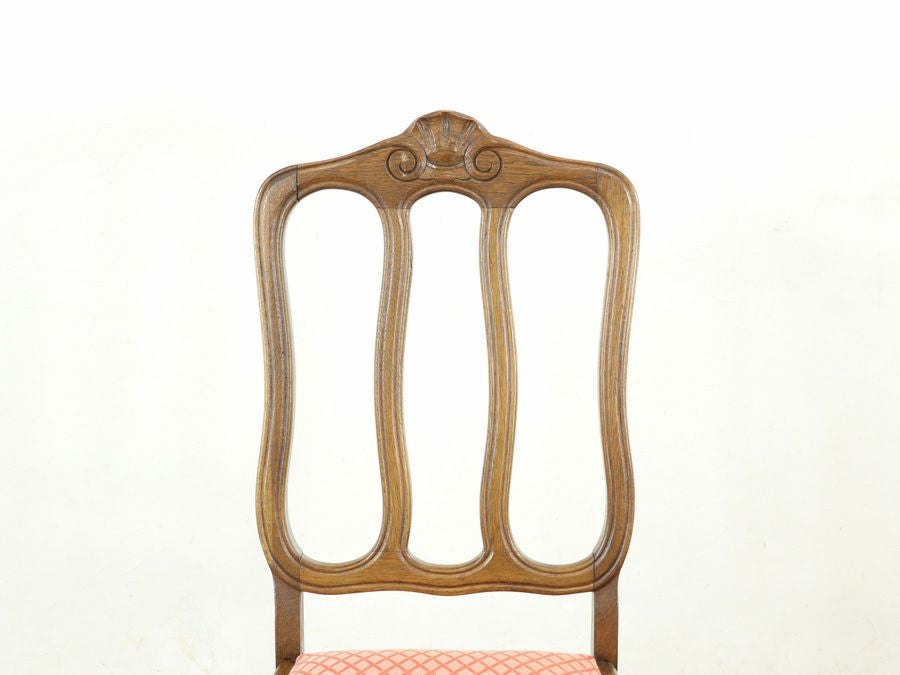 座面張り替え済 ダイニングチェア 65214b