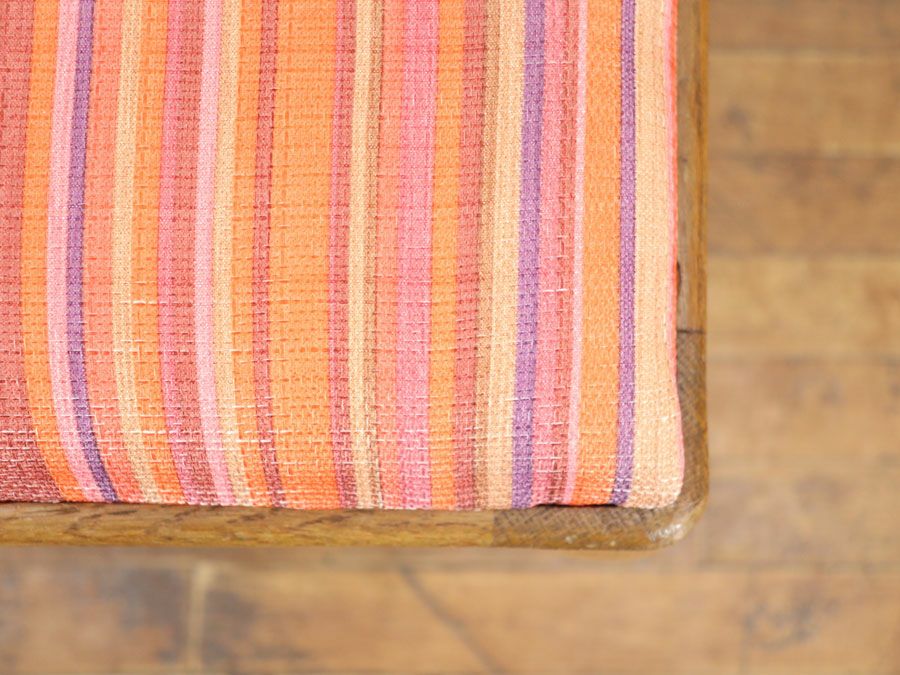 アンティーク家具 張替済スツール 65220