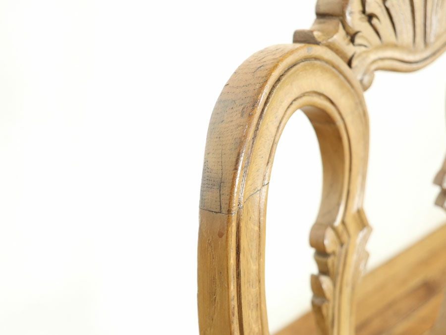 アンティーク 張替済ダイニングチェア 65323c