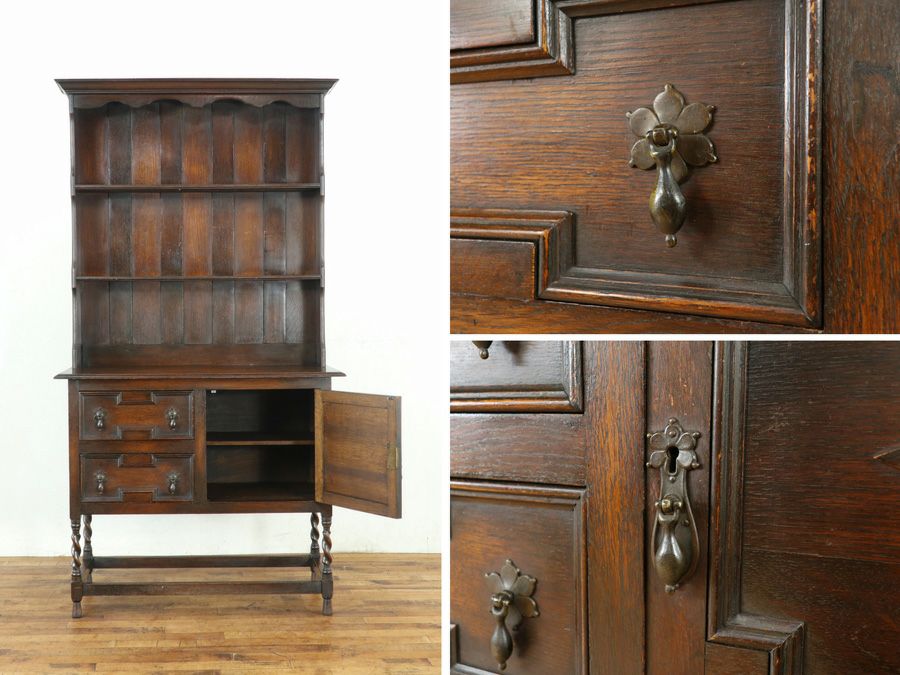 アンティーク家具 カップボード 80002