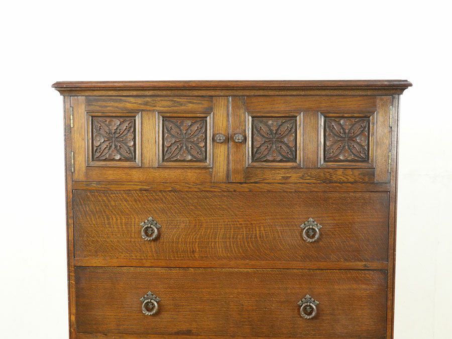 アンティーク家具 チェスト 80038c