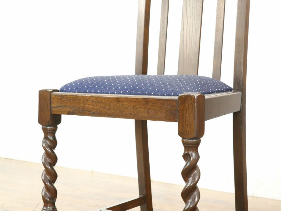 アンティーク家具 張替済チェア 80206