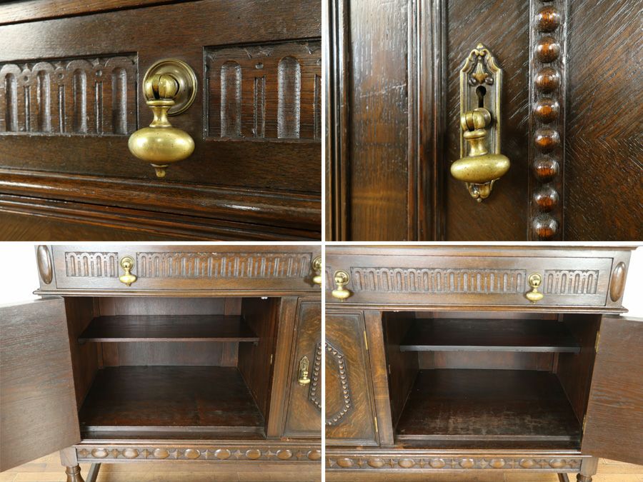 アンティークサイドボード 80157