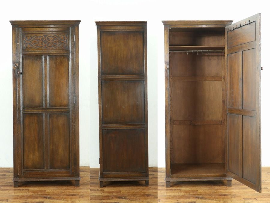 アンティークワードローブ 80060