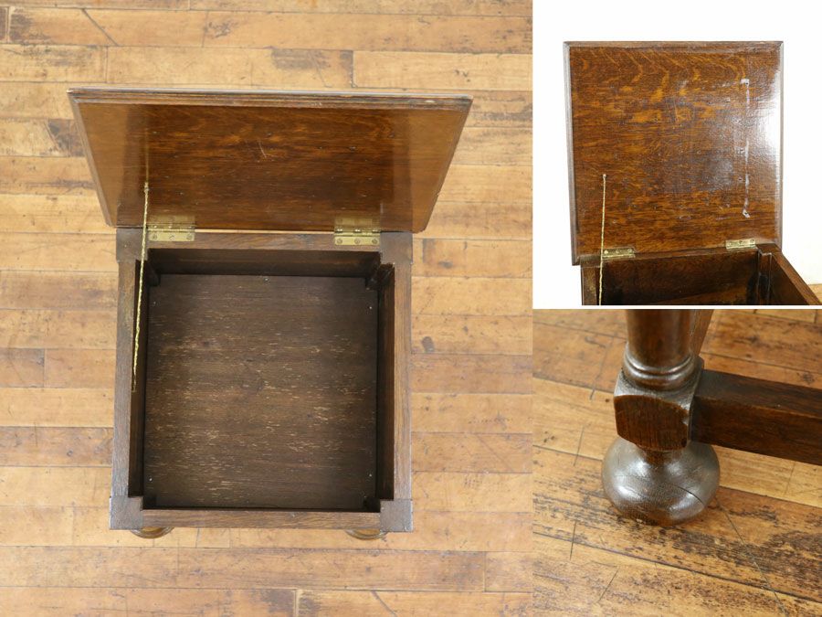 アンティーク家具 ソーイングボックス 80192